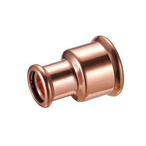 KeyPlumb 22mm Copper Press-Fit Reducing Coupler to 15mm