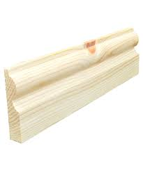25mm x 75mm (Fin:20.5 x 69mm) Softwood Pine Architrave - Torus