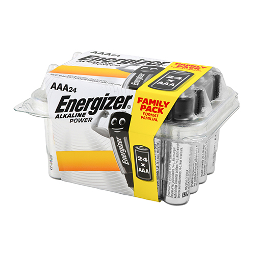 Energizer Value Pack Alkaline Batteries - AAA (Pack of 24)