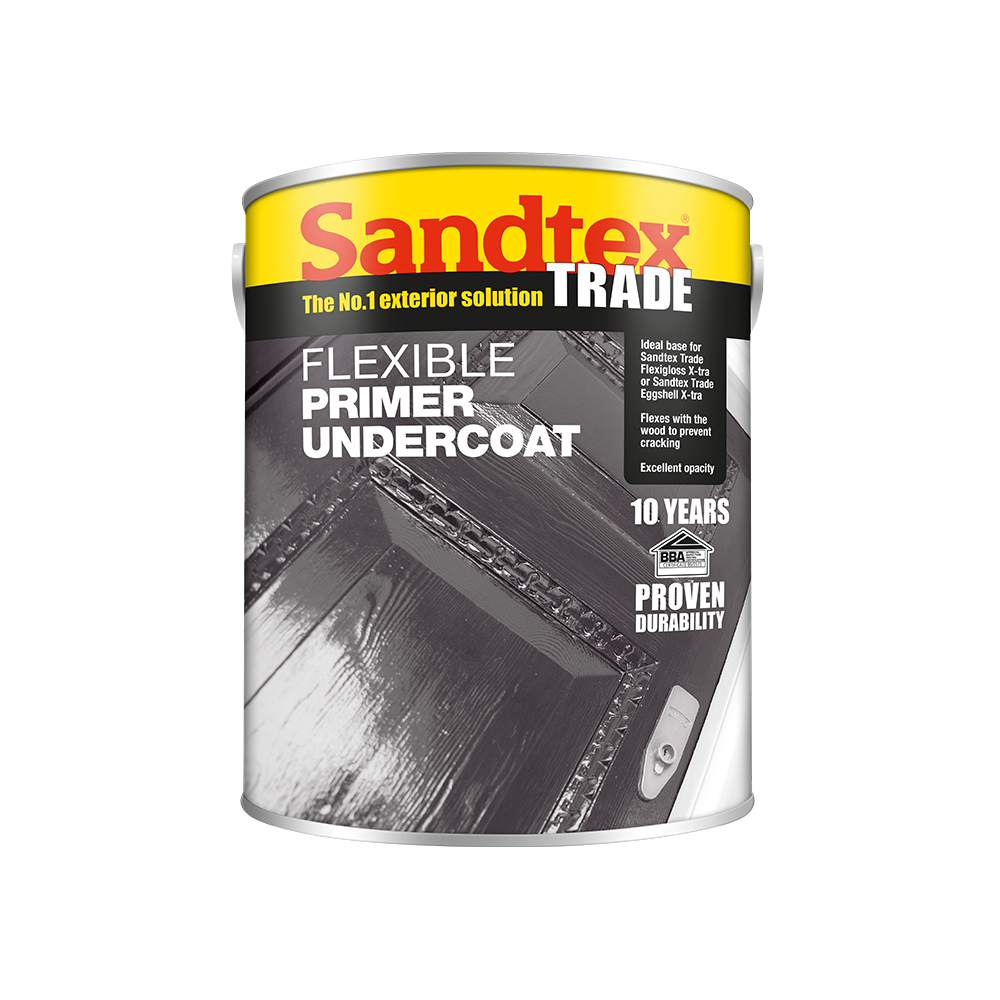 Sandtex Trade - Flexible Primer Undercoat (Solvent Based) - White - 2.5L