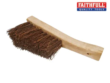 Faithfull Churn/Brickwork Brush with Short Handle 260mm (10in)