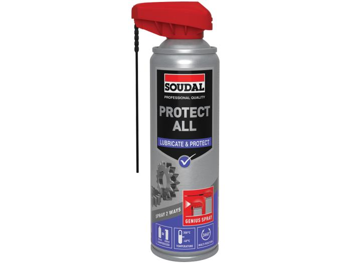 Soudal Protect All (Silicone Lubricant) - 300ml Genius Spray