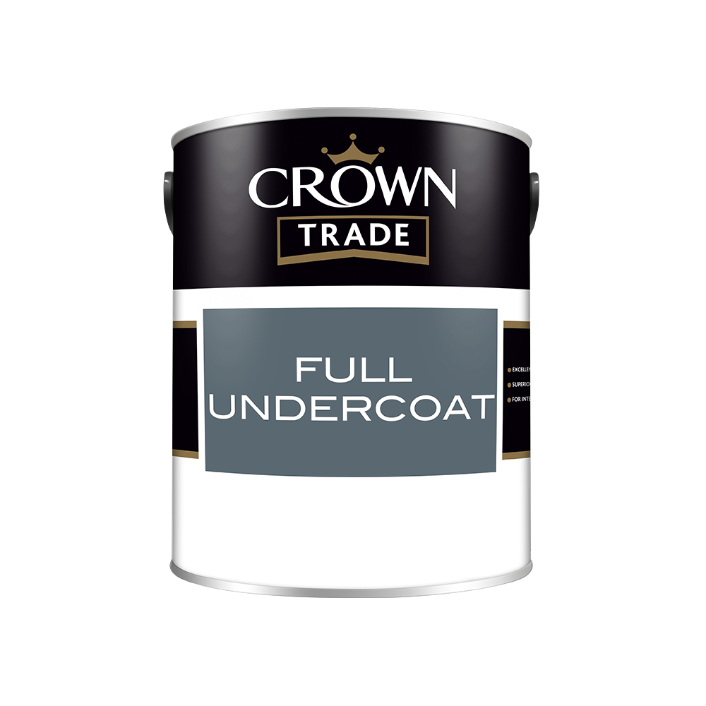 Crown Trade - Full Undercoat - White - 2.5L