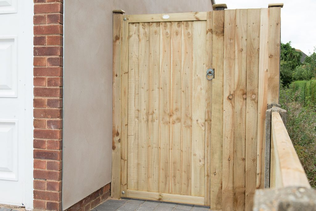 Forest Garden DTS Pressure Treated Featheredge Gate 6ft (1.80m high) 