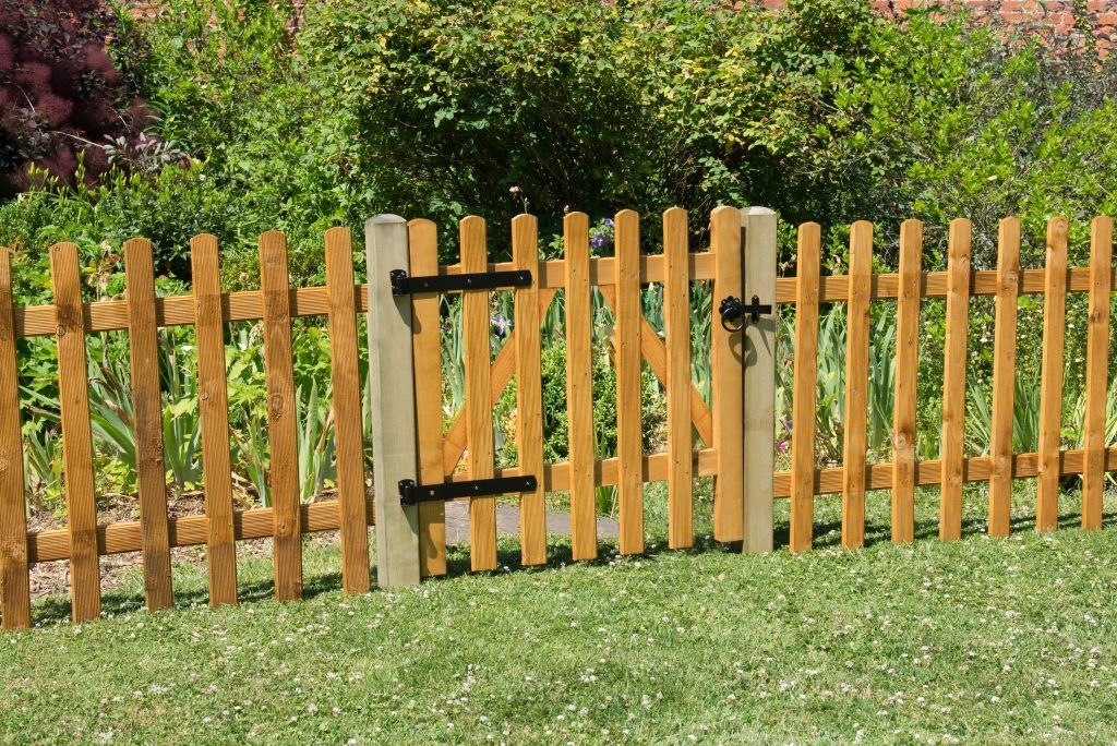 Forest Garden DTS Grooved Pale Gate 3ft (0.90m high)