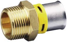 Alpex 20mm Alpex F50 PROFI Press-Fit Male Thread Adaptor 20mm x 3/4"