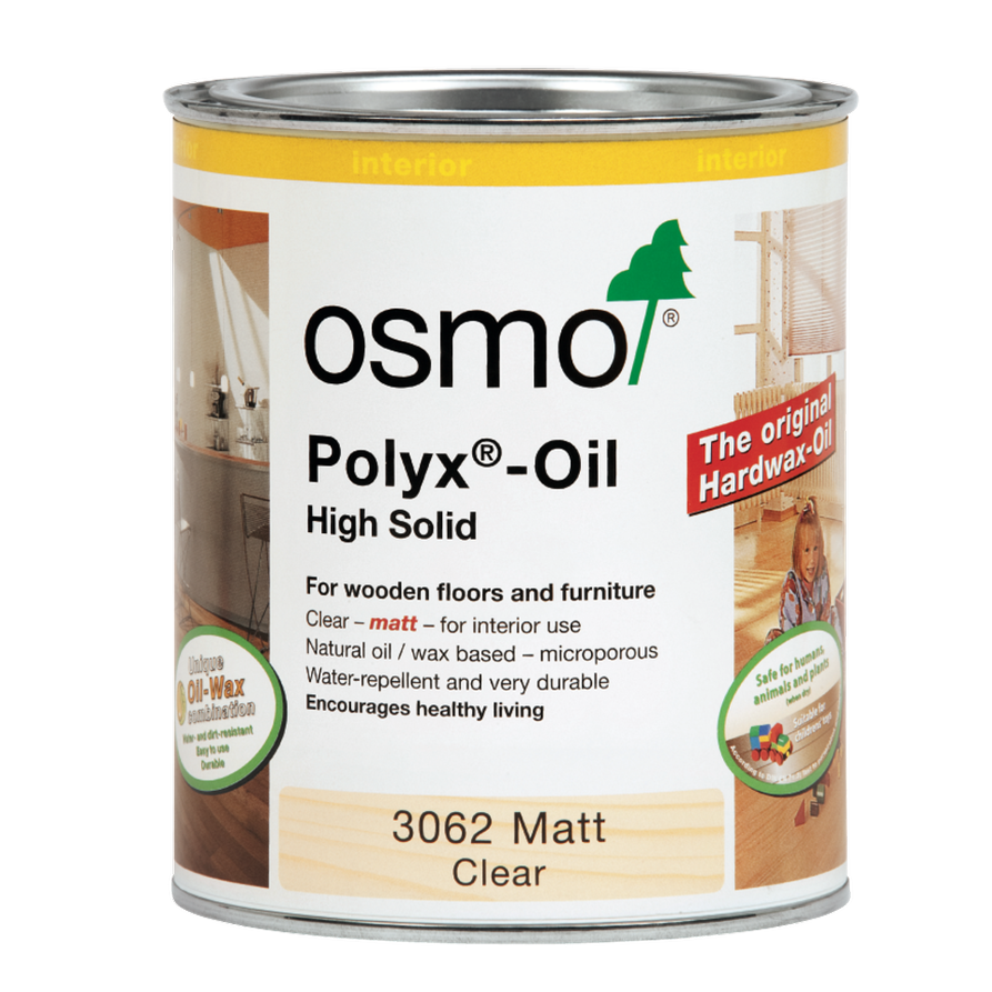 Osmo Polyx®-Oil Original Hardwax Oil - Clear Matt - 750ml