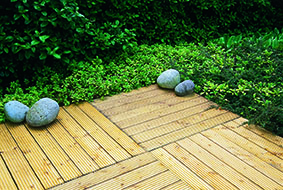 Forest Garden DTS Patio Deck Tile - 60x60cm - Pack of 4 