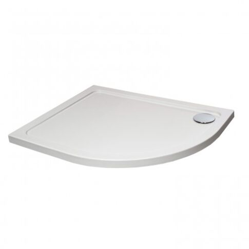 K-Vit 900 x 900mm Quad L/P Shower Tray (c/w Fast Flow Waste)