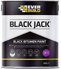 Everbuild 901 Black Jack Bitumen Paint - 5L