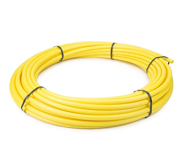25mm x 50m Yellow MDPE Gas Pipe Coil