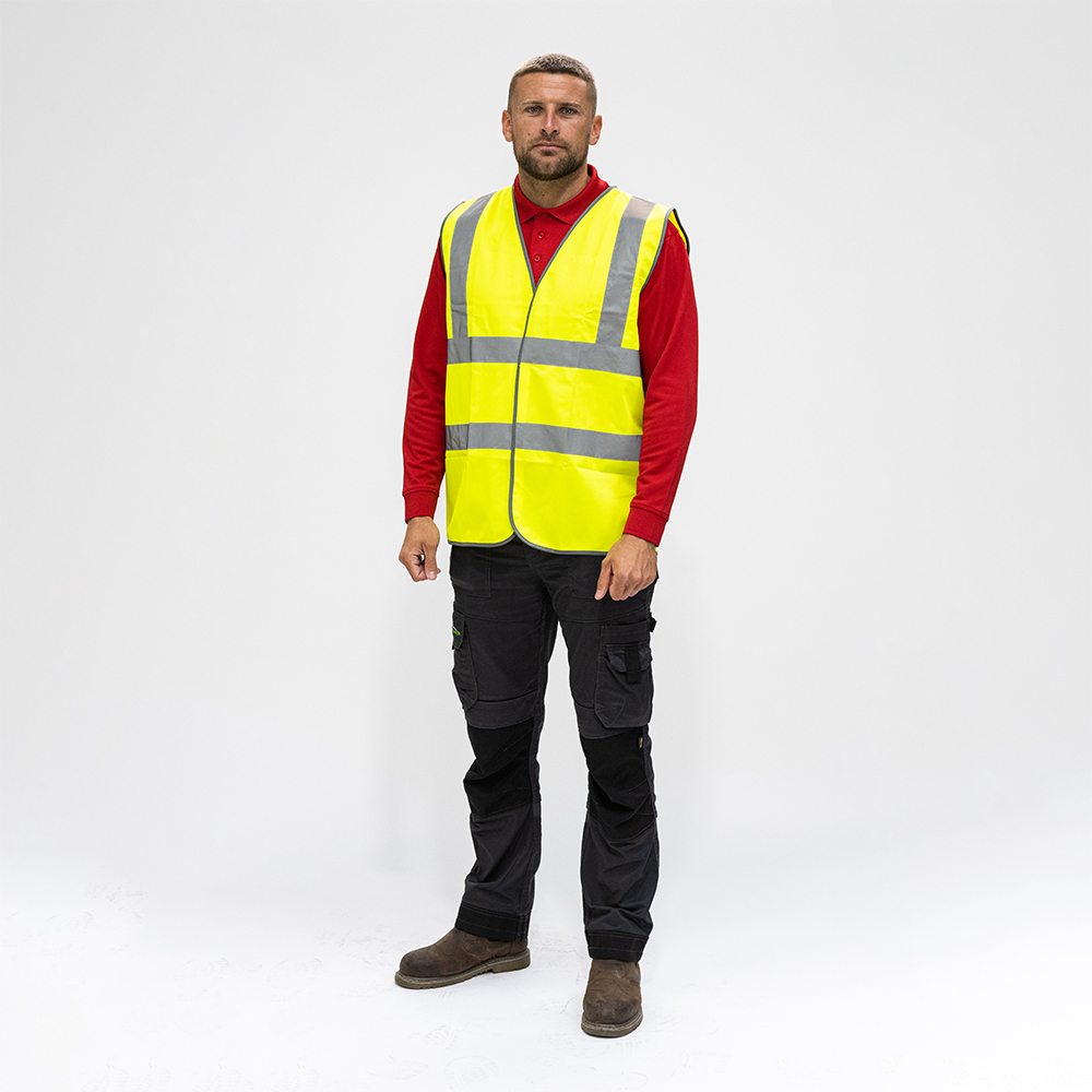 TIMco Hi-Visibility Vest - Yellow - Large