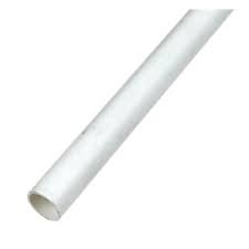 40mm Solvent Weld Waste Plain Ended 3m Pipe - White