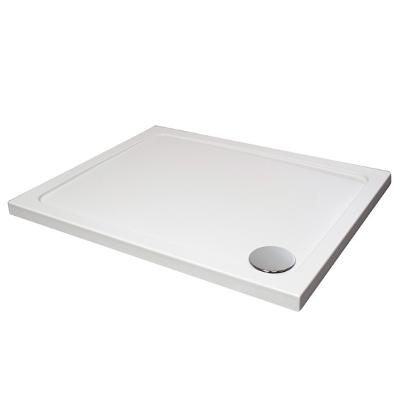 K-Vit 1700 x 760mm Rectangle L/P Shower Tray (c/w Fast Flow Waste)