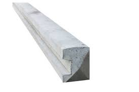 Concrete Slotted End Fence Post - 8' (2.4m)