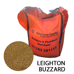 Leighton Buzzard Plastering/Rendering Sand Jumbo Bag (850kg)