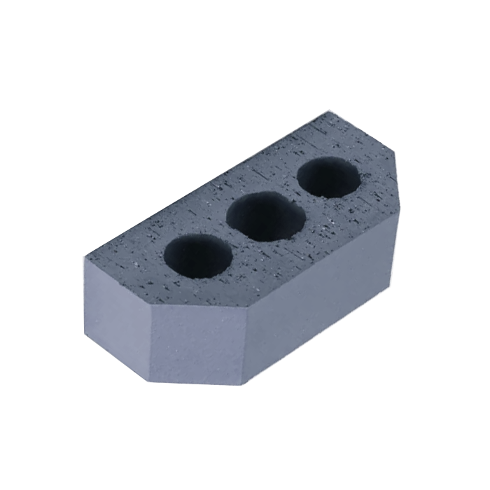 Forterra Cradley AN.6.2 Double Cant (60mm Upstand) Perforated Engineering Brick - Blue