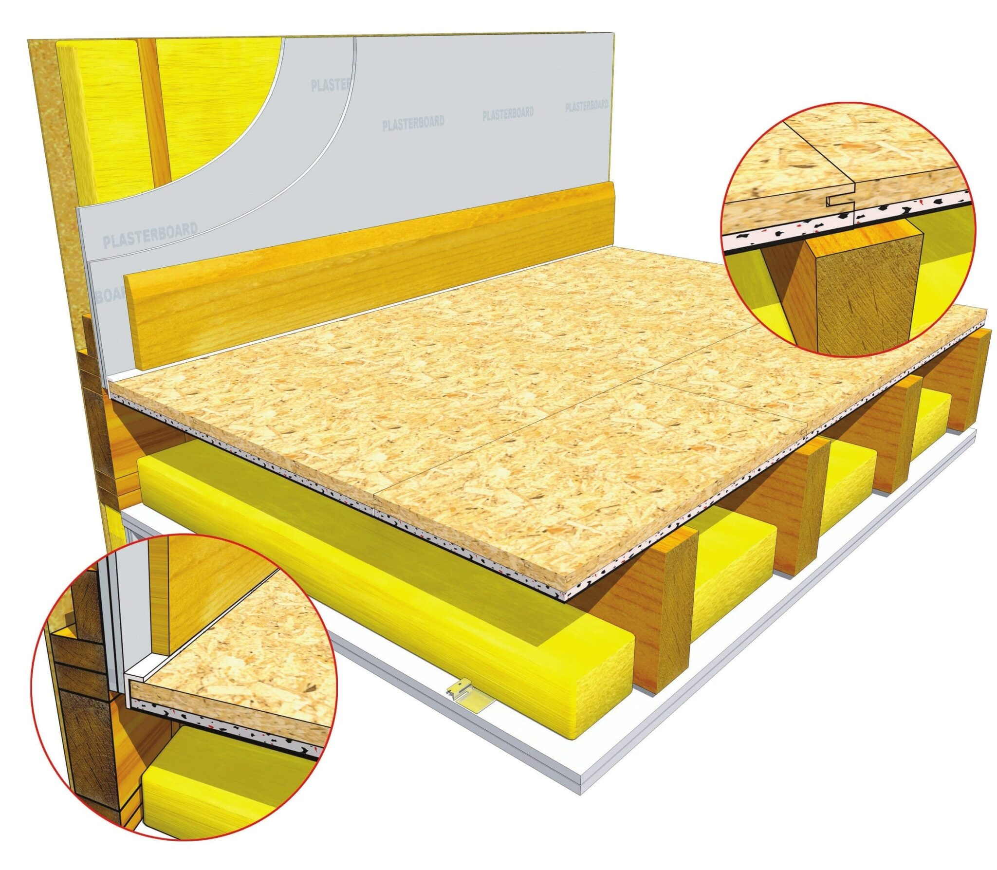 JCW Acoustic Deck 30C - 30mm x 600mm x 2400mm sheet (1.44m²) [1082 / 1083]
