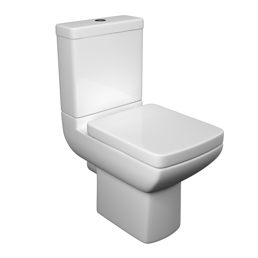 K-Vit Pure Close Coupled WC Pan & Cistern (Seat Not Included)