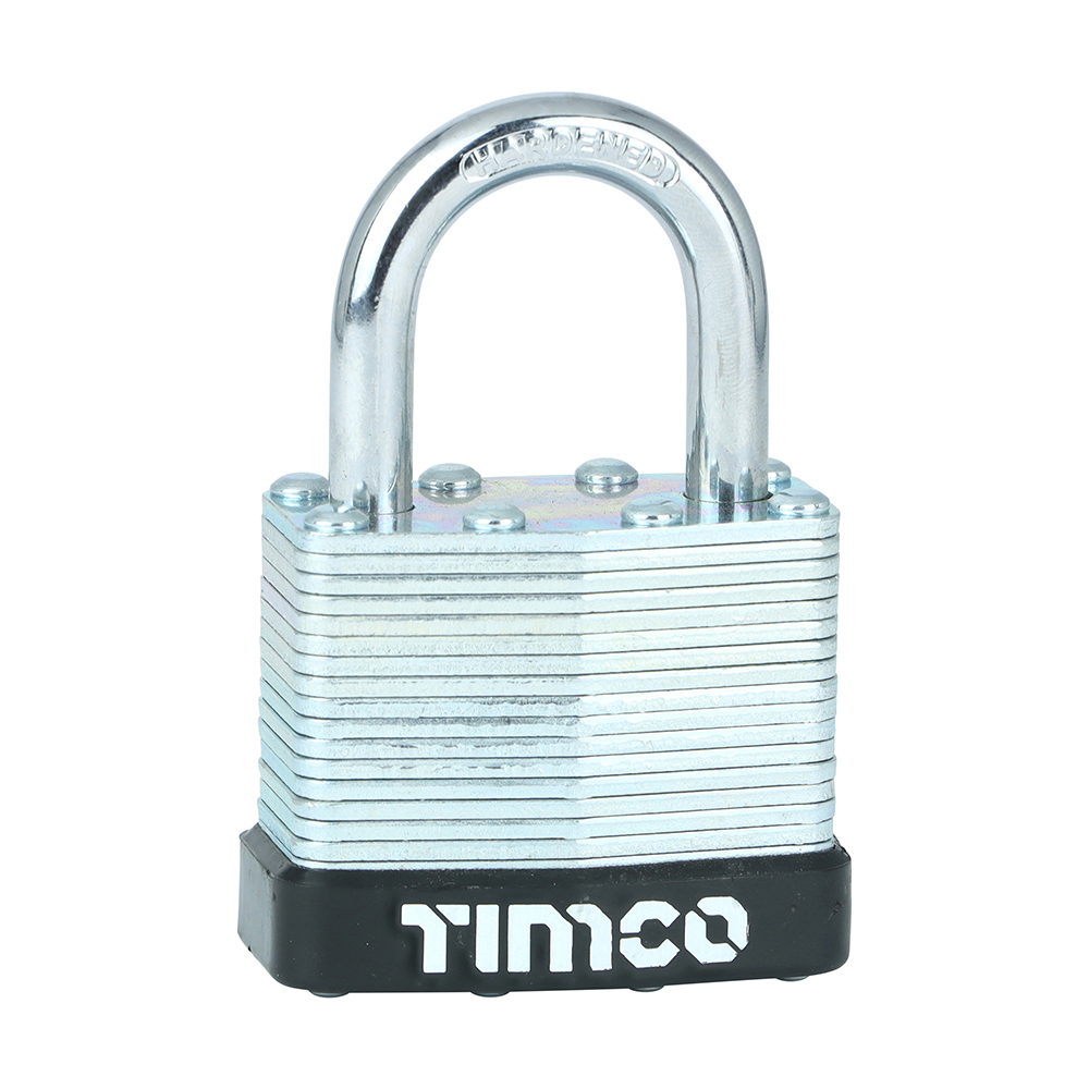 Timco 40mm Laminated Steel Padlock