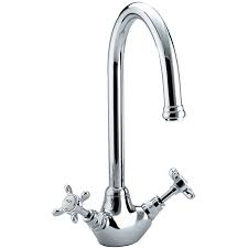 Classic Half Moon monobloc sink mixer chrome 