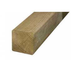 100 x 47 x 2400mm Brown Pressure Treated 4x2 Fencing Timber Wall Plate (Post)