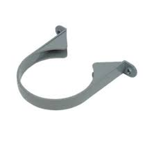 110mm Universal Pipe Clip - Grey