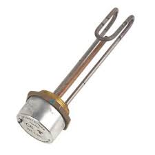 Incoloy 11" Immersion Heater (w/ thermostat & copper pocket)