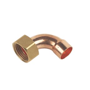 22mm Endfeed Bent Tap Connector to 3/4"