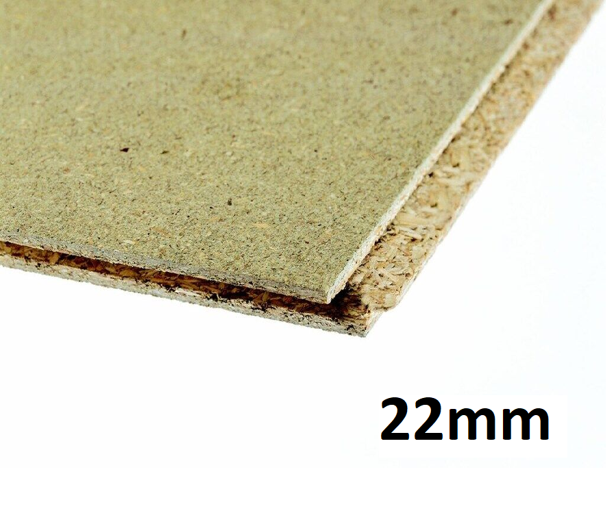 22mm T&G P5 Chipboard Flooring (2400 x 600mm / 8' x 2')