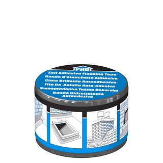 DTS RoofPro Self-Adhesive Grey (Lead Effect) Flashing Tape - 10m x 100mm (4")