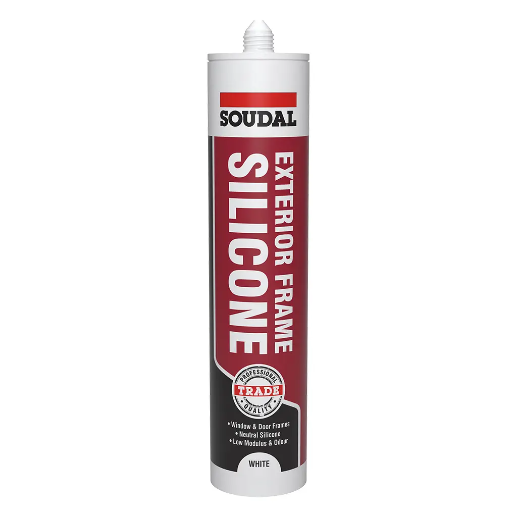 Soudal Trade uPVC 270ml Exterior Frame Silicone - Clear