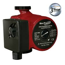 BritTherm Domestic Standard Heating Pump 15-60/130 3 Speed 6 Meter Head (3 YEARS)