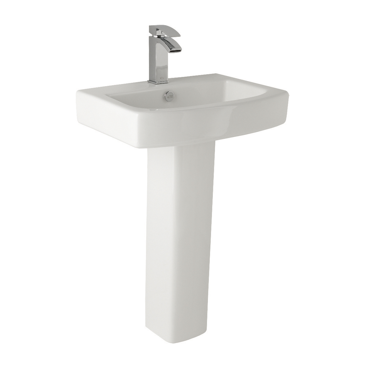 K-Vit Embrace 1TH Basin & Pedestal