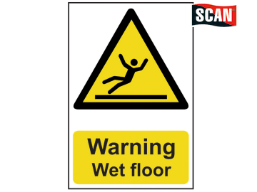 Safety Sign - Warning Wet floor