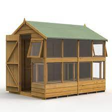 Forest Garden DTS Shiplap 8x6 Potting Shed (Home Delivered)