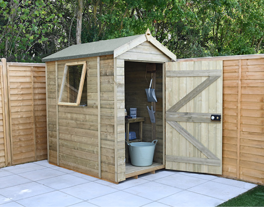 Forest Garden DTS Timberdale 6 X 4 Apex Shed 