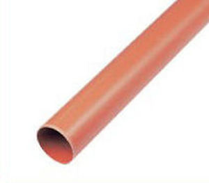 110mm 6m Plain Ended Underground Pipe