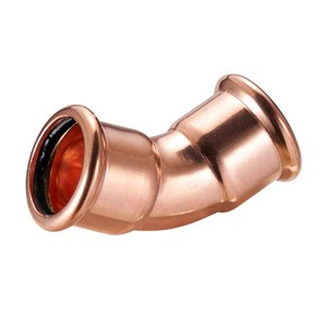 KeyPlumb 15mm Copper Press-Fit 45' Elbow