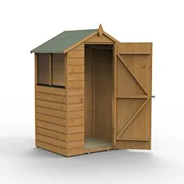 Forest Garden DTS Shiplap Dip Treated 4x3 Apex Shed 