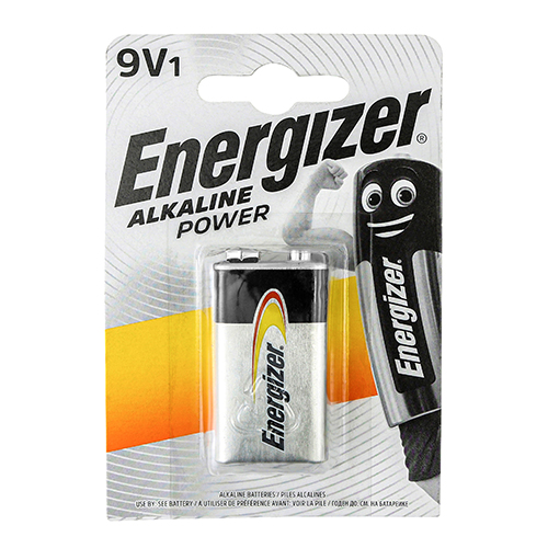 Energizer Alkaline Batteries - 9V (522)