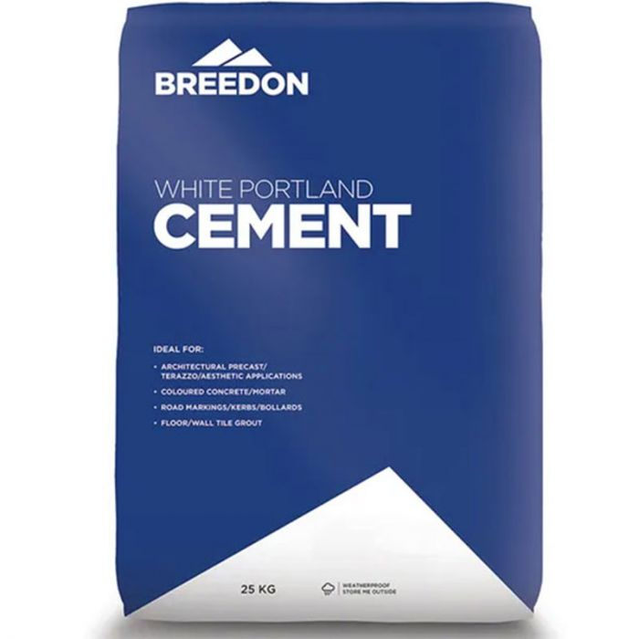 Breedon White Portland Cement (25kg)