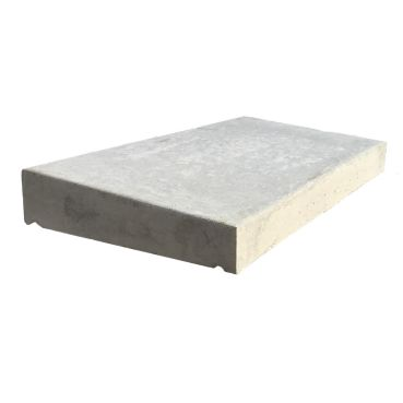 405 x 915 Once Weathered Straight Concrete Coping Stone