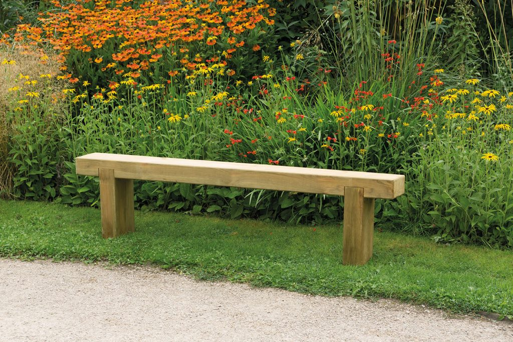 Forest Garden DTS Sleeper Bench - 1.8m (Home Delivered)