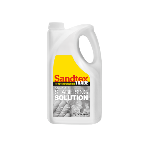 Sandtex Trade - Quick Dry Stabilising Solution - Clear - 5L