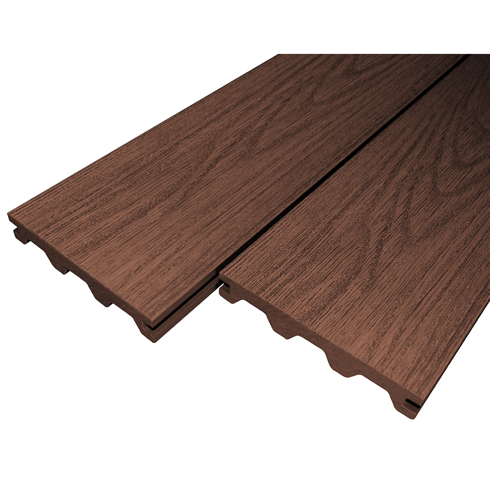 BuildDeck VICTORIA Woodgrain Effect Bridge Board Composite Decking - Redwood - 135 x 23 x 3600mm (3.6m)