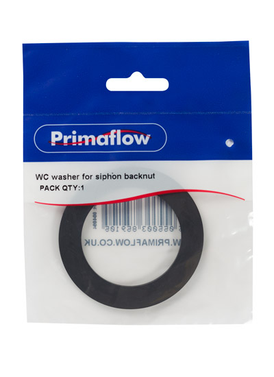 Pre-Packed WC washer for siphon backnut