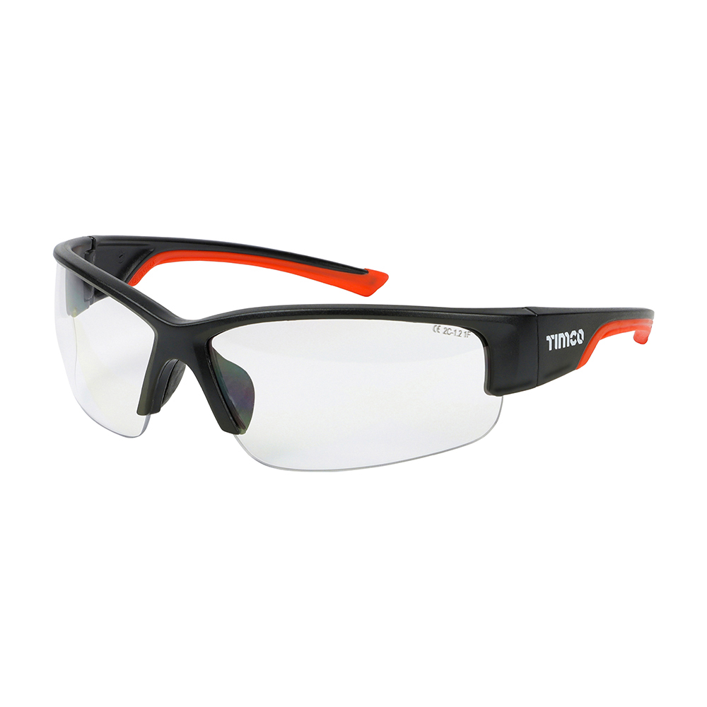 TIMco Premium Safety Glasses - Clear