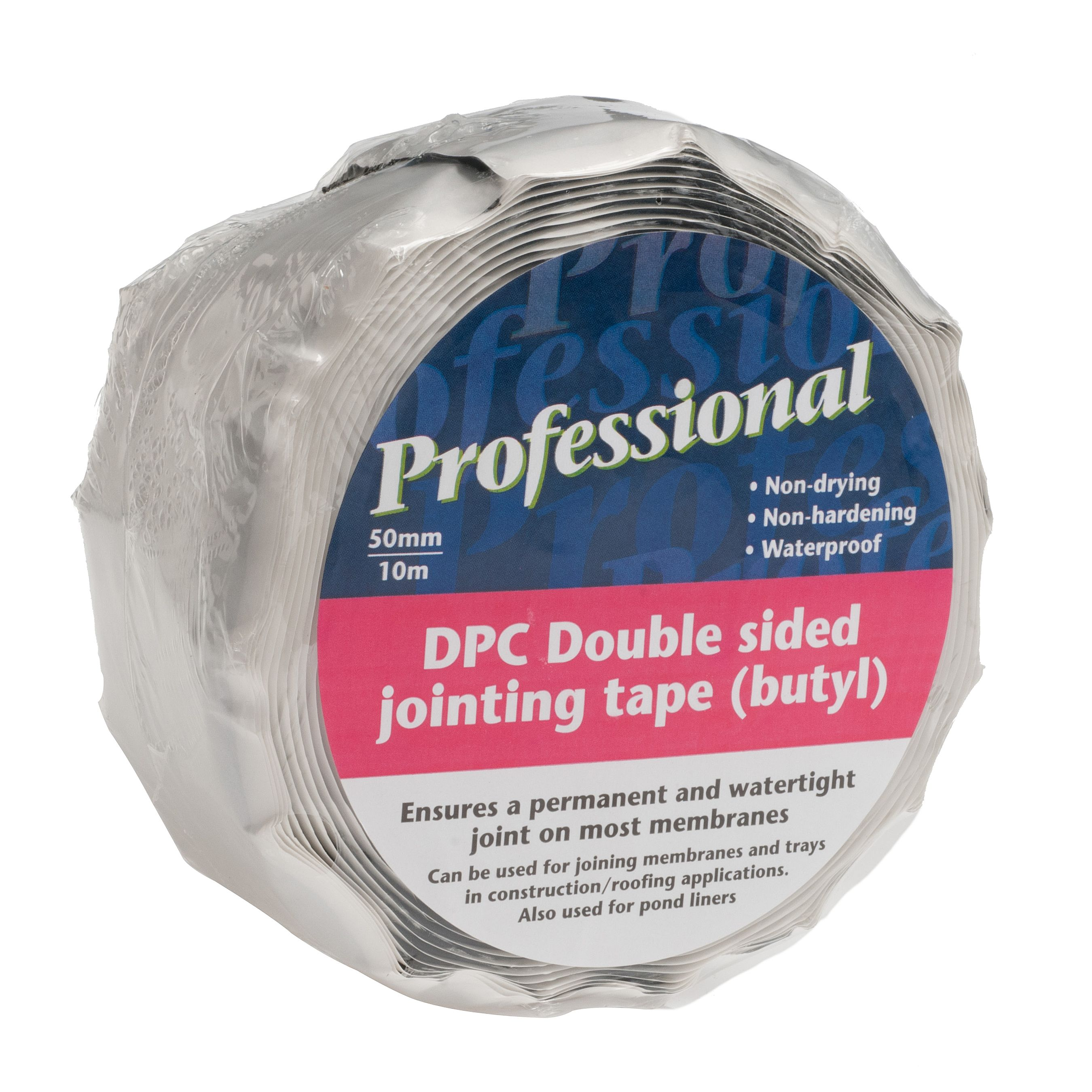 50mm x 10m Double Sided DPM Membrane Jointing Tape