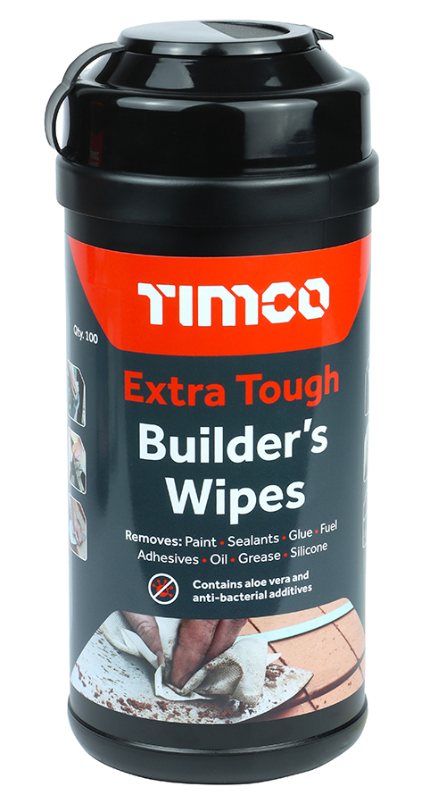 TIMCO Extra Tough Builders Wipes - 100 Wipes